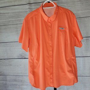 Columbia Professional Fishing Gear PFG Womens XL Shirt Vented